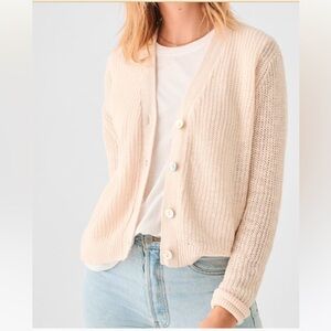 Faherty Miramar Linen Cardigan